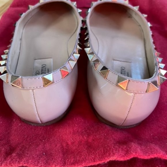 Authentic Valentino rockstuds flats Size 37 - Picture 2 of 6